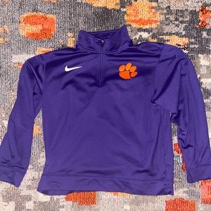 Nike Clemson Dri-Fit pull over